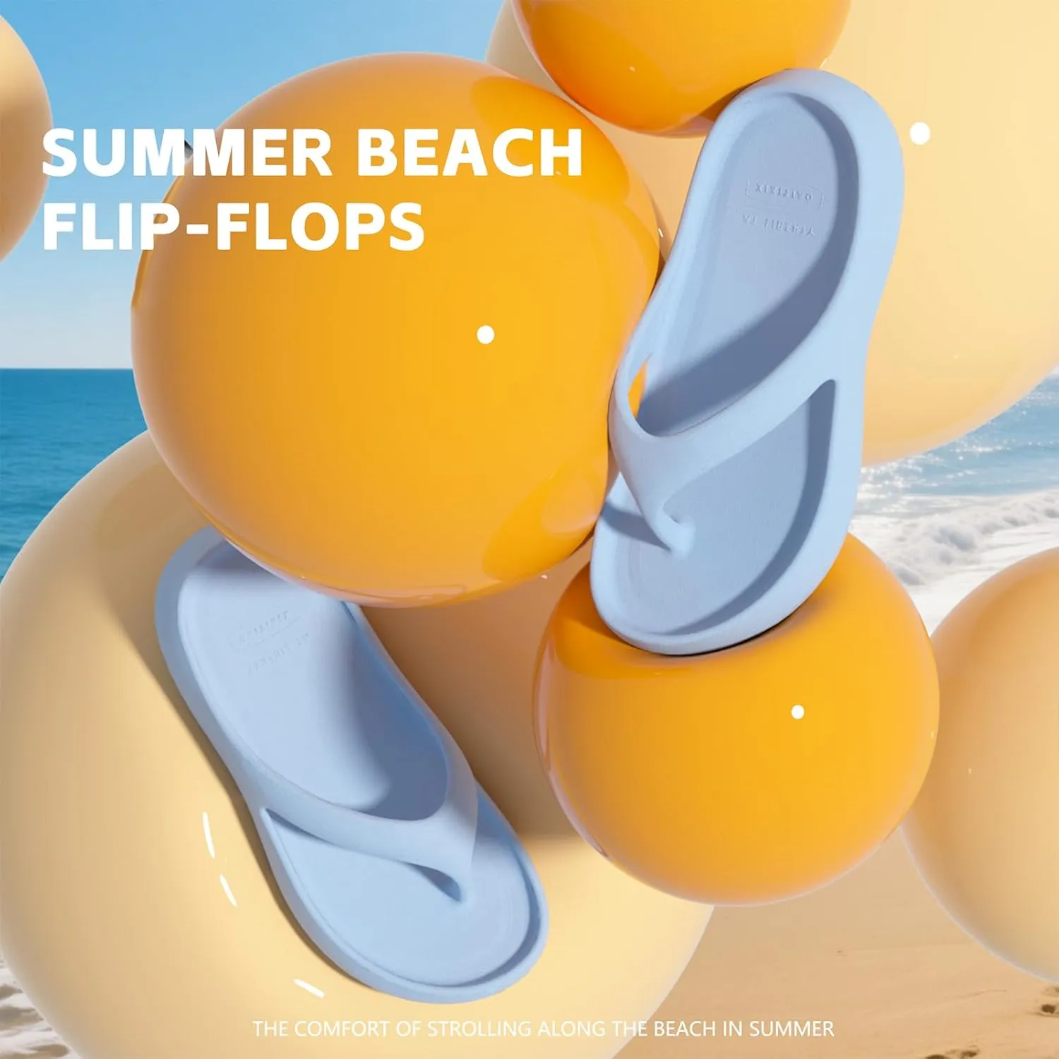 Arch Support Flip Flops for Women,Plantar Fasciitis Orthopedic Sandals for Women,Walking Sandals Platform Recovery Flipflops,2025 Summer Beach Shoes Comfort Lightweight