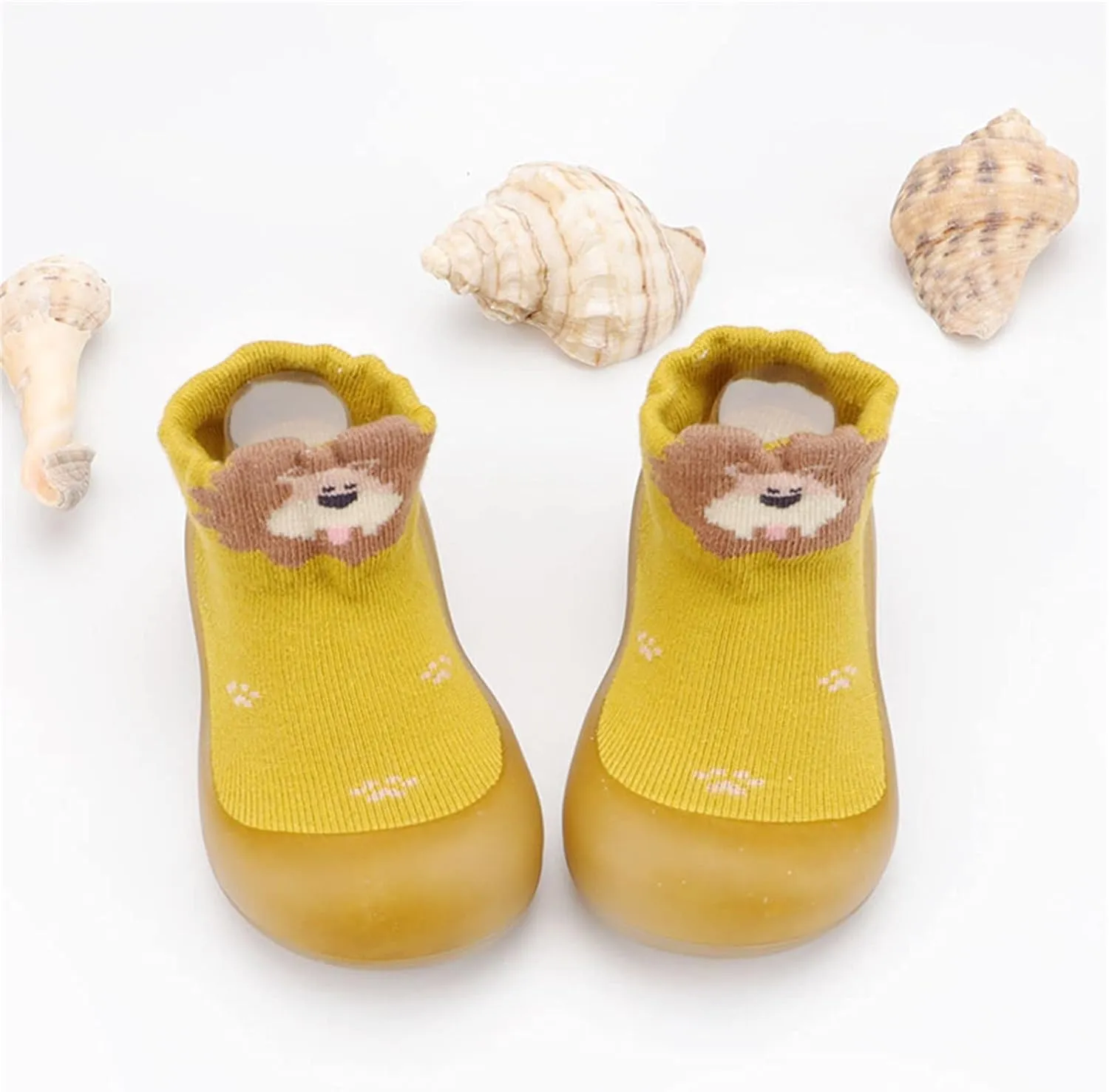Baby Infant Soft Rubber Sneakers Crochet Cute Sock Shoes Toddler Newborn Non Slip First Walking Ankle Casual Boots