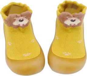 Baby Infant Soft Rubber Sneakers Crochet Cute Sock Shoes Toddler Newborn Non Slip First Walking Ankle Casual Boots