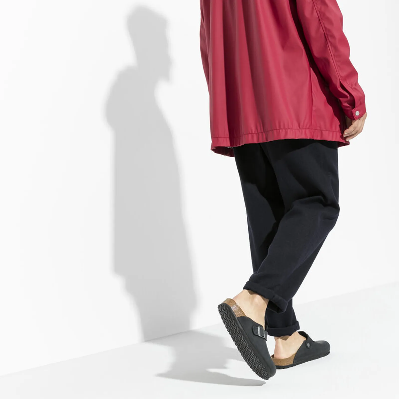 Birkenstock Boston Clog (Unisex) - Black Oiled Leather