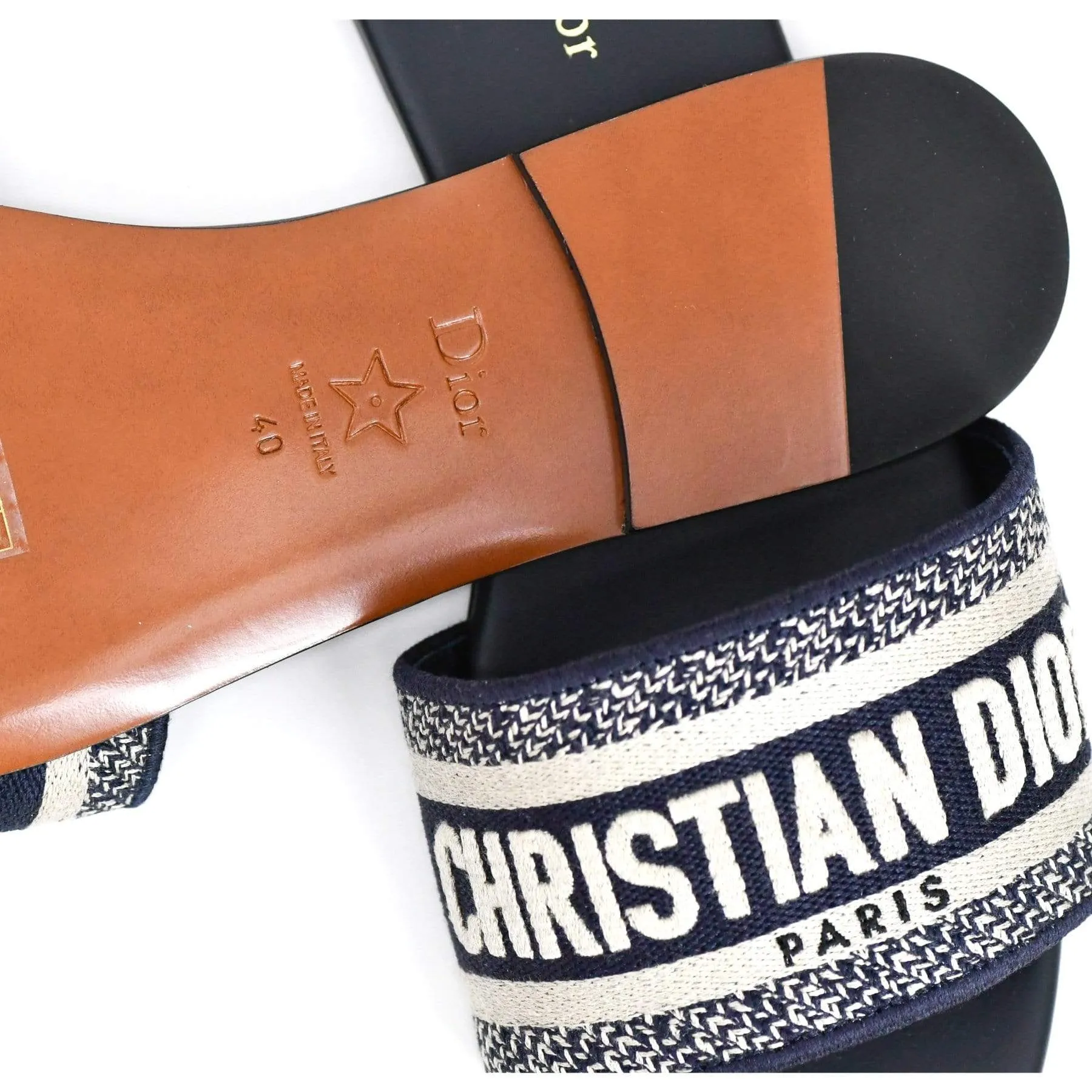 Christian Dior D Way Mules