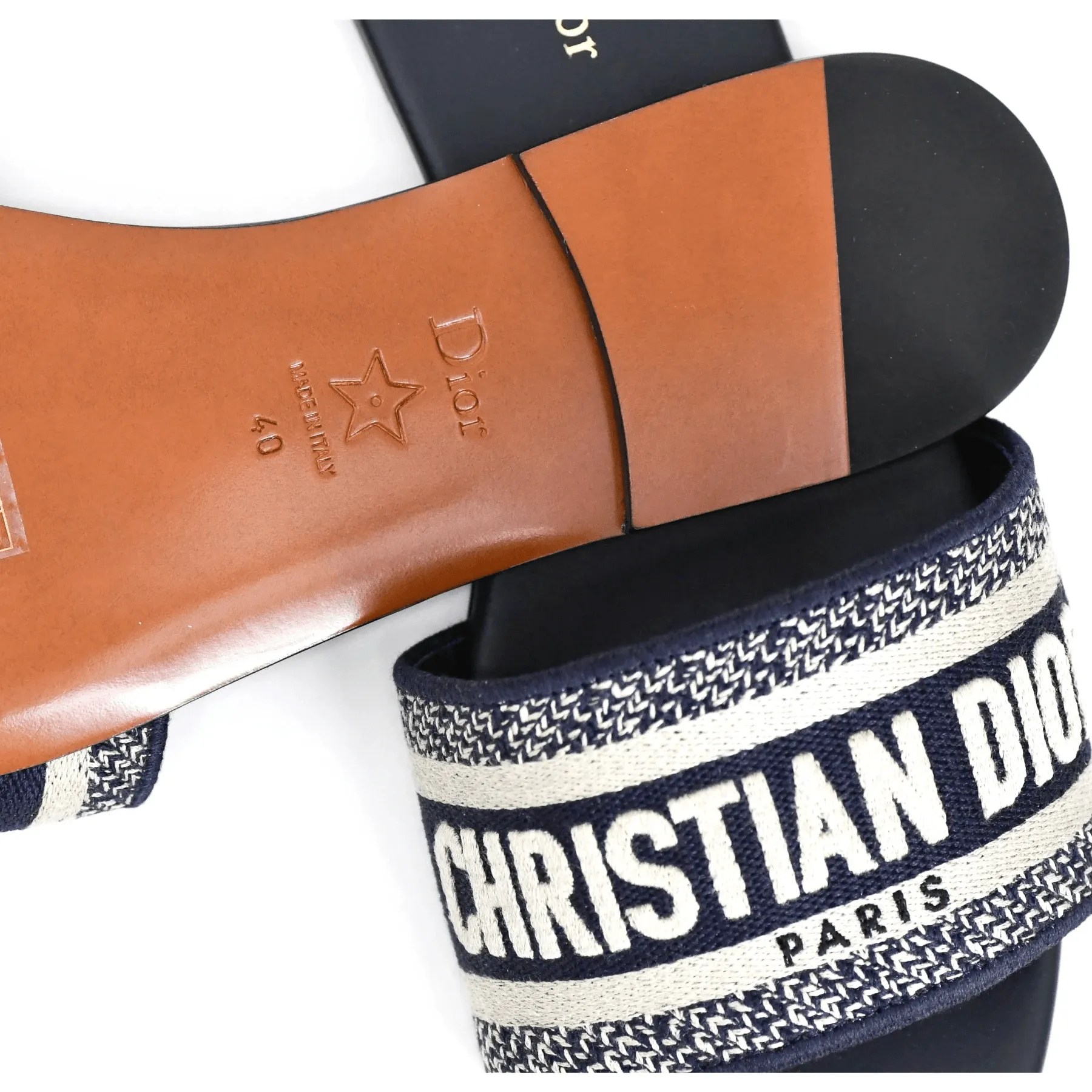 Christian Dior D Way Mules