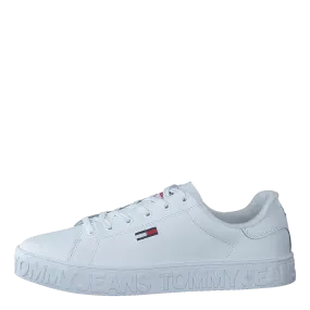 Cool Tommy Jeans Cupsole Sneak White