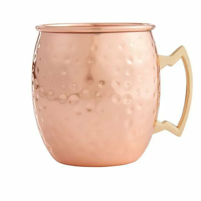 Copper Hammered Mug