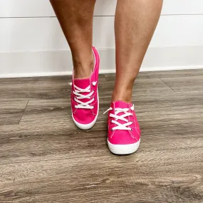 Custom Sneakers (Hot Pink)