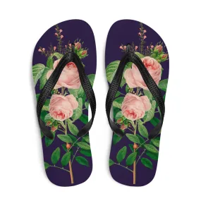 English Rose Flip-Flops