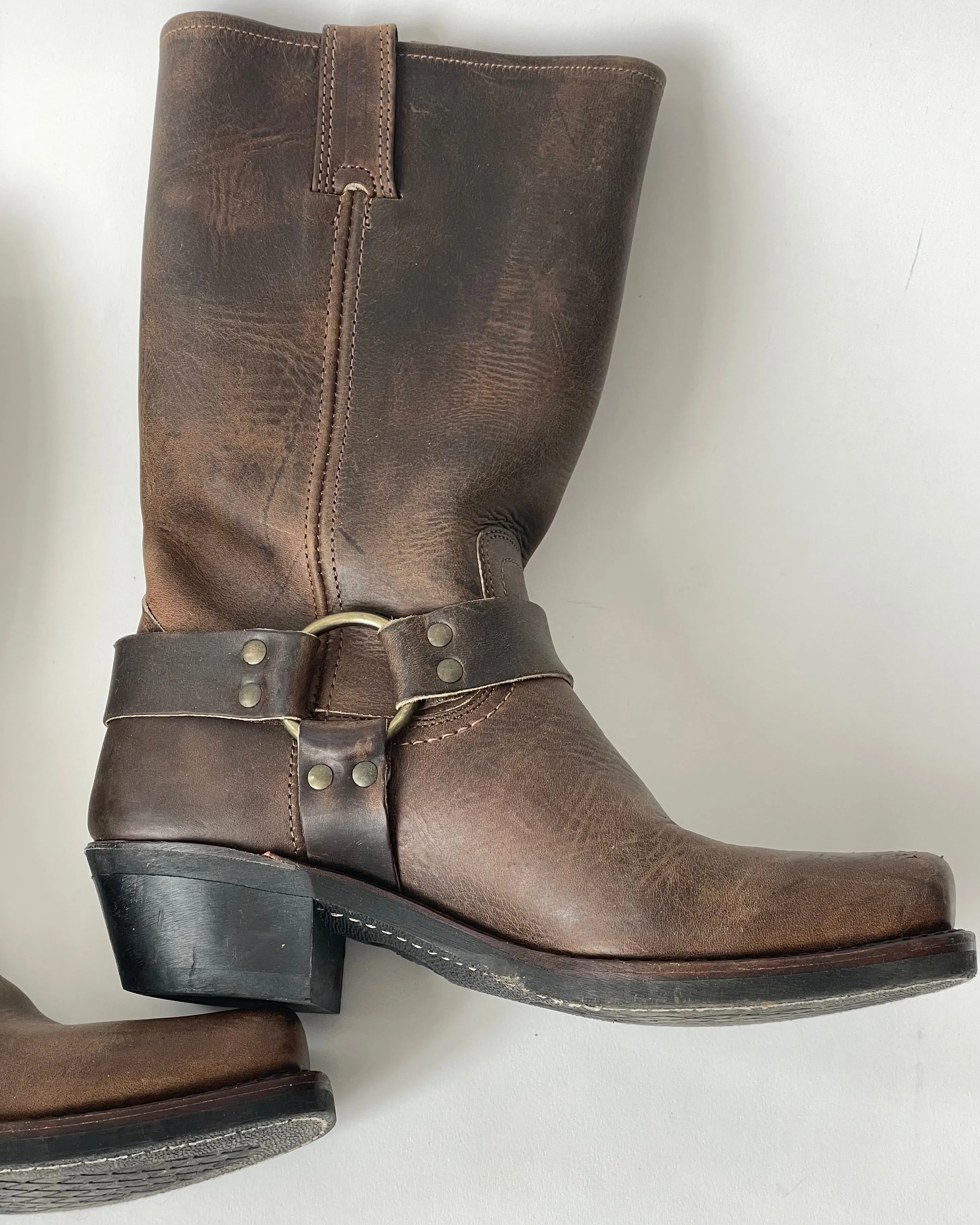 Frye Distressed Leather Boots