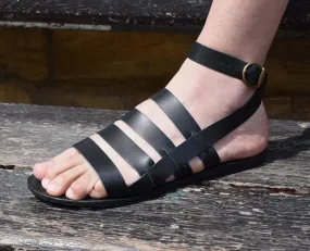 Gladiator Men Sandals/ Gift For Men/ leather sandals/ Handmade Sparta Sandals/ Men Gift/ Men black sandals/ Genuine Leather