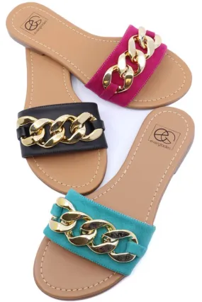 Lexi Chain Link Sandal