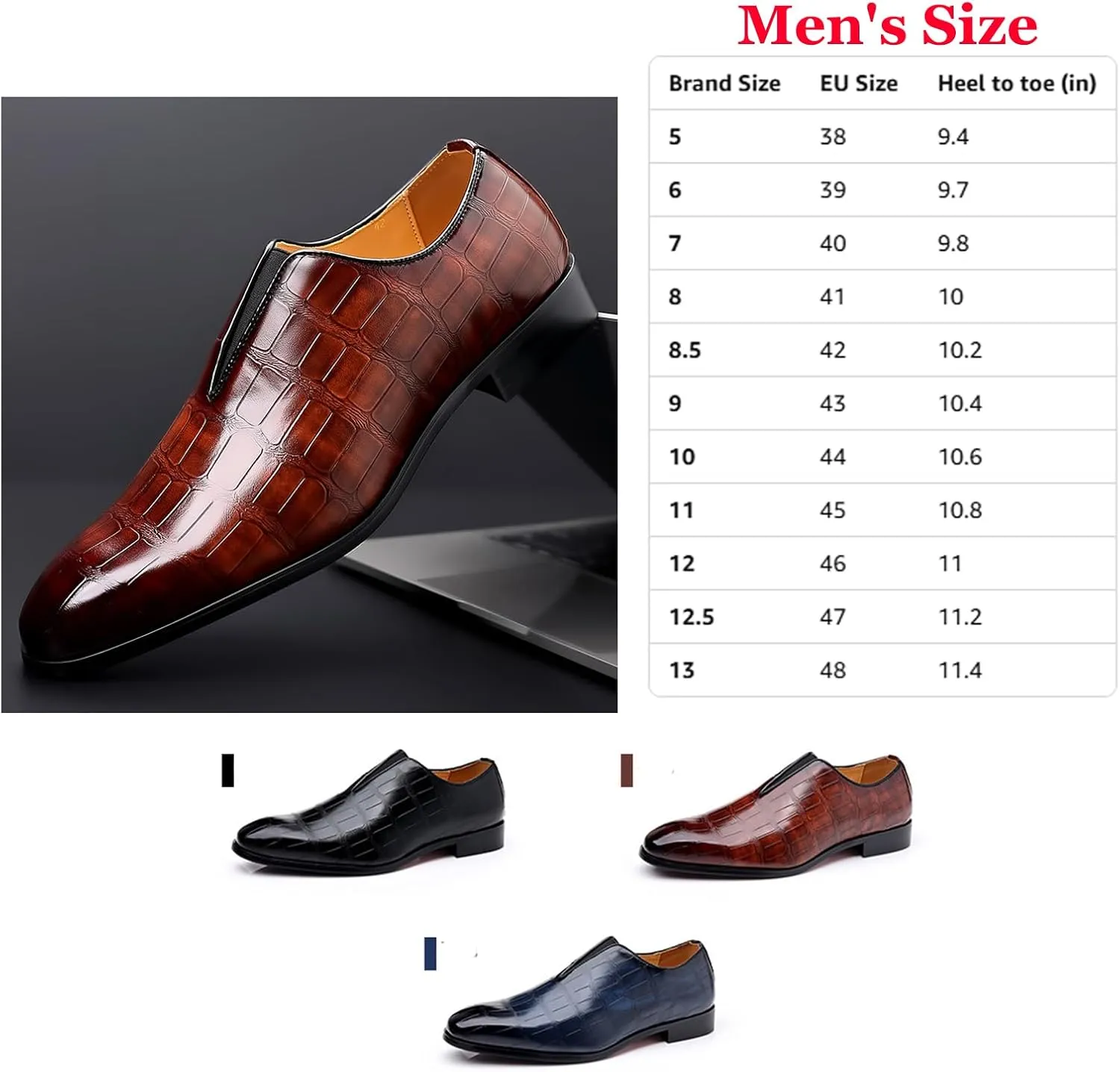 Mens Checkered Pattern Slip On Loafers Comfortable Dress Casual Shoes Driving Prom Party Wedding Business Smoking Slippers