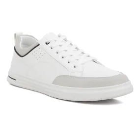 Men's Micro Suede Panel Casual Sneakers