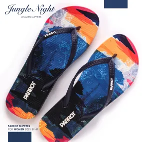 Parrot Jungle Night Flipflop