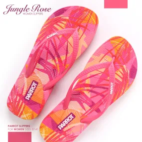 Parrot Jungle Rose Flipflop