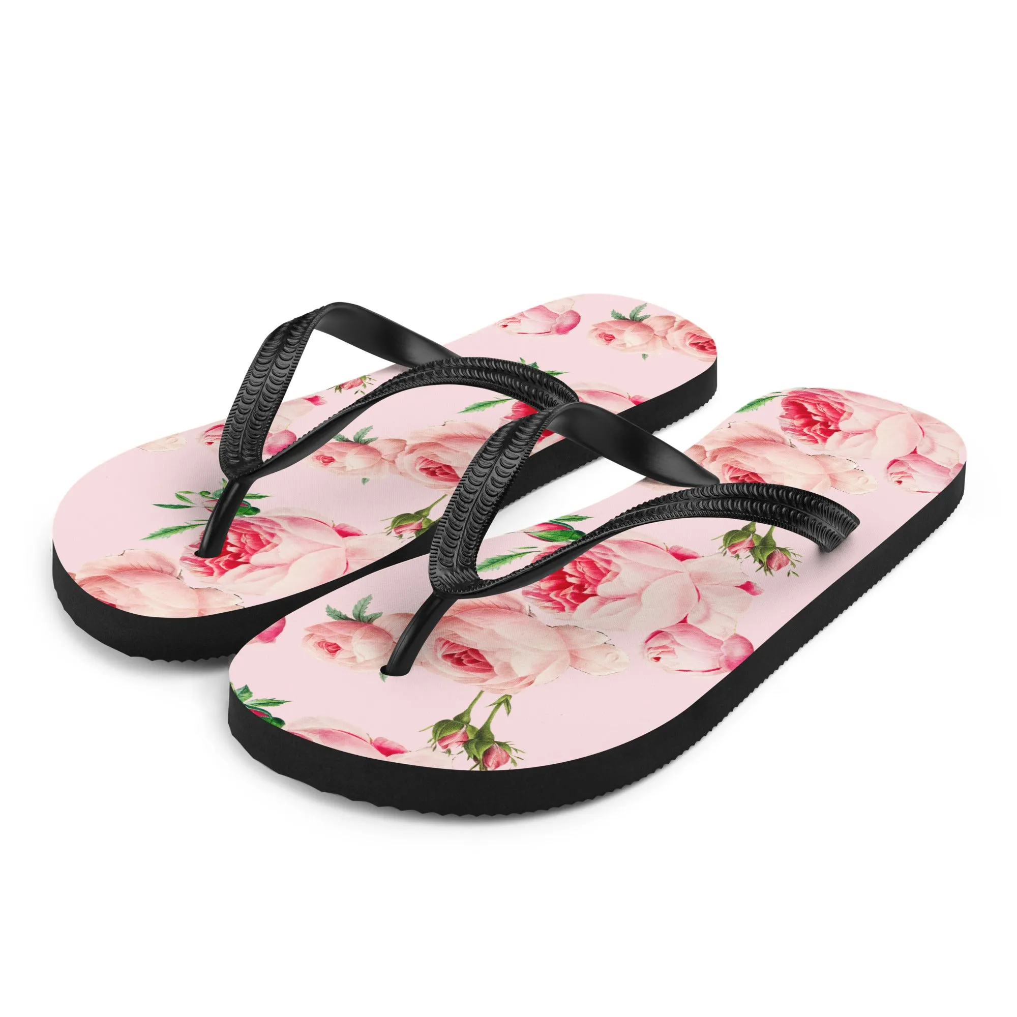 Pretty in Pink Flip-Flops