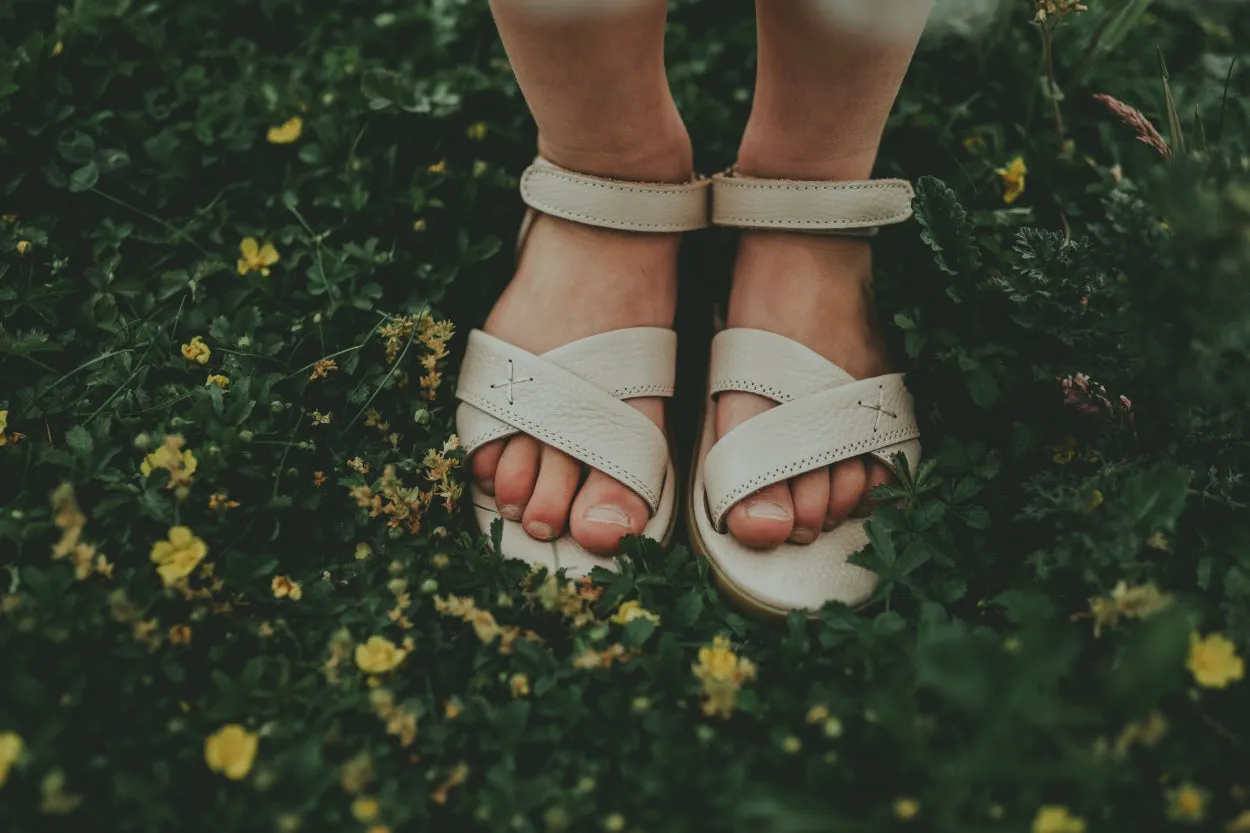 Qotis Sandals | Light Rose Leather