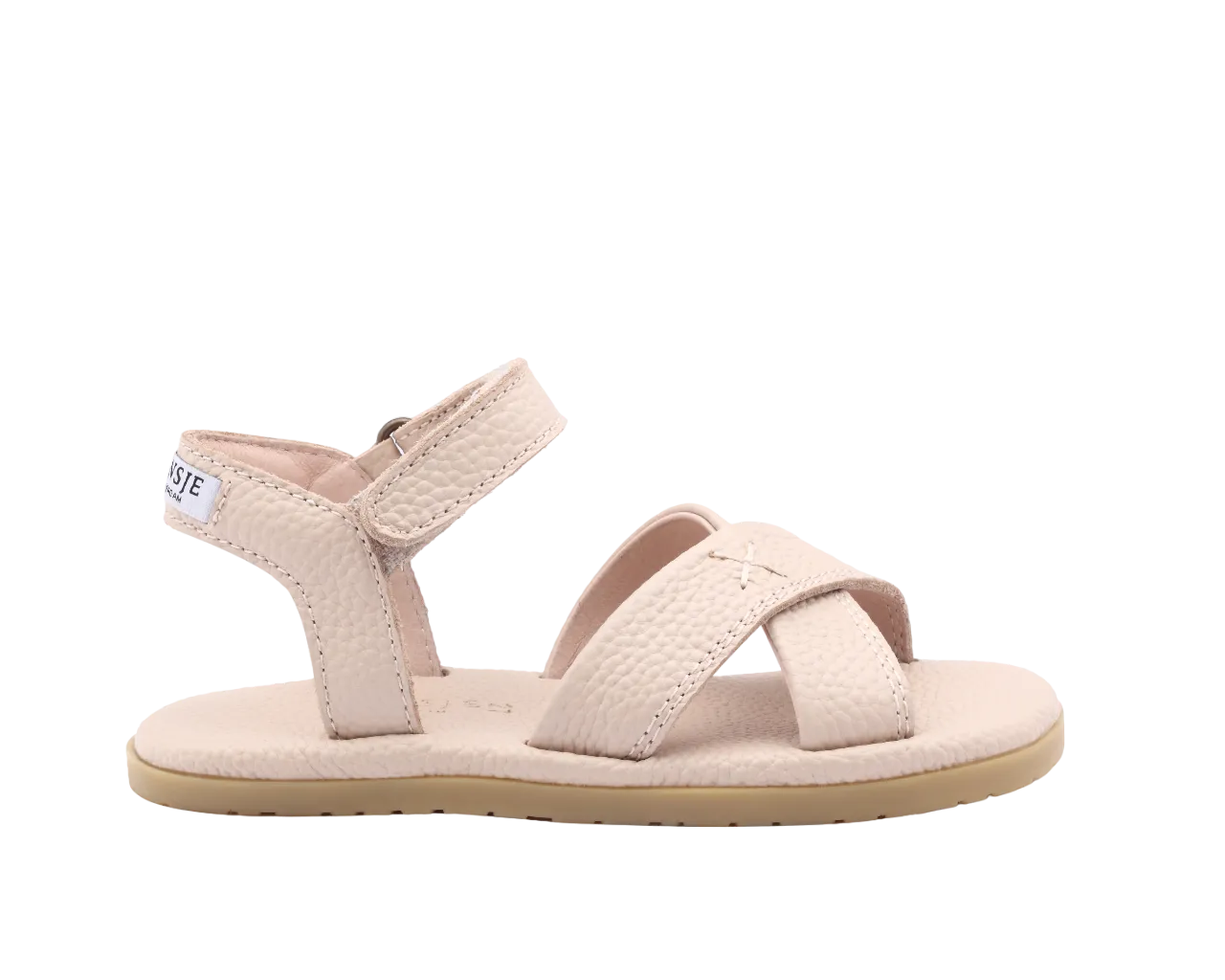 Qotis Sandals | Light Rose Leather