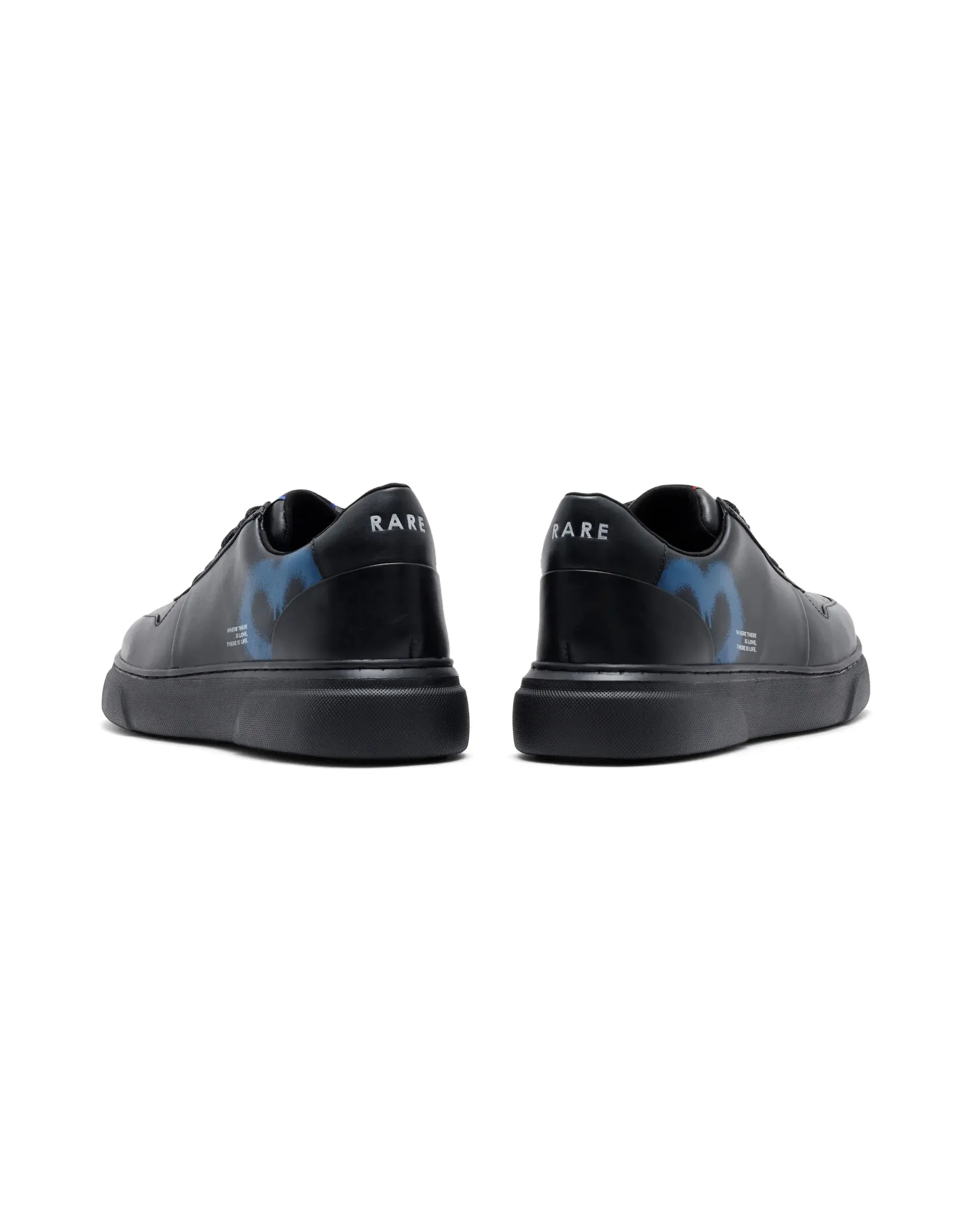 Rare Rabbit Men Deric-Fs1 Black Lace-Up Shoes