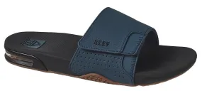 Reef Fanning Slide Orion Black Mens Sandals Flip Flops
