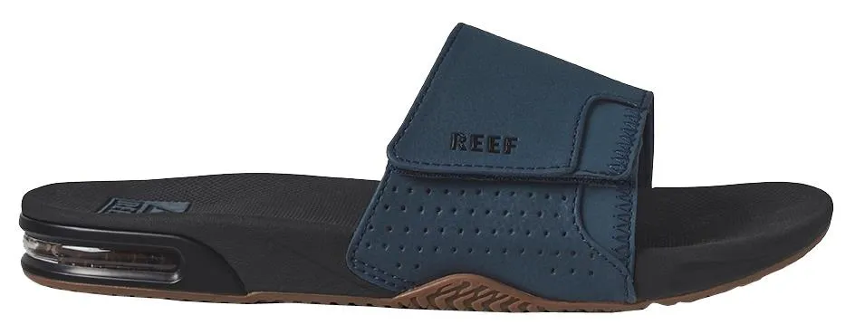 Reef Fanning Slide Orion Black Mens Sandals Flip Flops