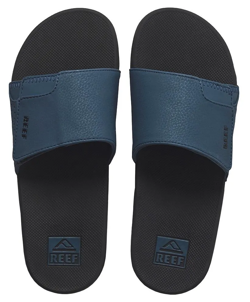Reef Fanning Slide Orion Black Mens Sandals Flip Flops