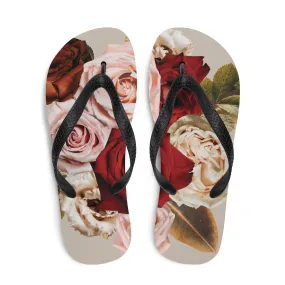 Roses for You Flip-Flops
