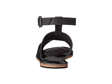 San Vincente Blvd - Stylish Anklet Strap Sandals | Black