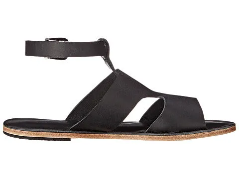San Vincente Blvd - Stylish Anklet Strap Sandals | Black