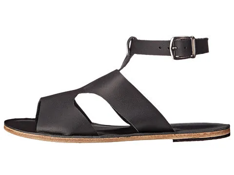San Vincente Blvd - Stylish Anklet Strap Sandals | Black