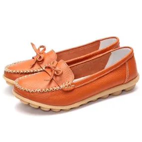 Slip On Casual Women Outdoor Round Toe Flat Loafers Shoes