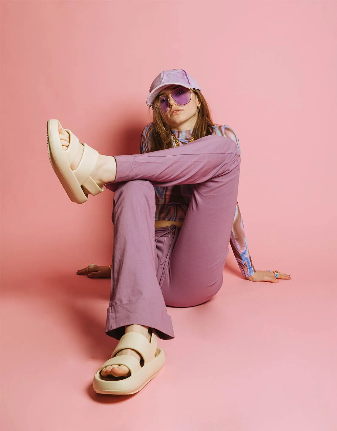 Statement sandals