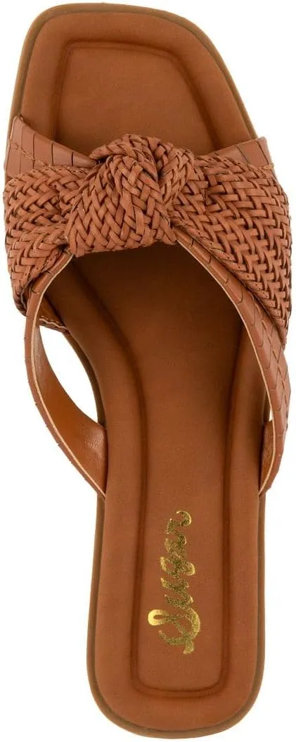 Sugar Women's Slide Sandals  Stylish Slip-On Flats for Casual, Dressy, Beach, or Pool Wear