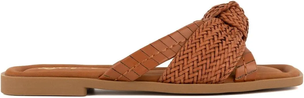 Sugar Women's Slide Sandals  Stylish Slip-On Flats for Casual, Dressy, Beach, or Pool Wear