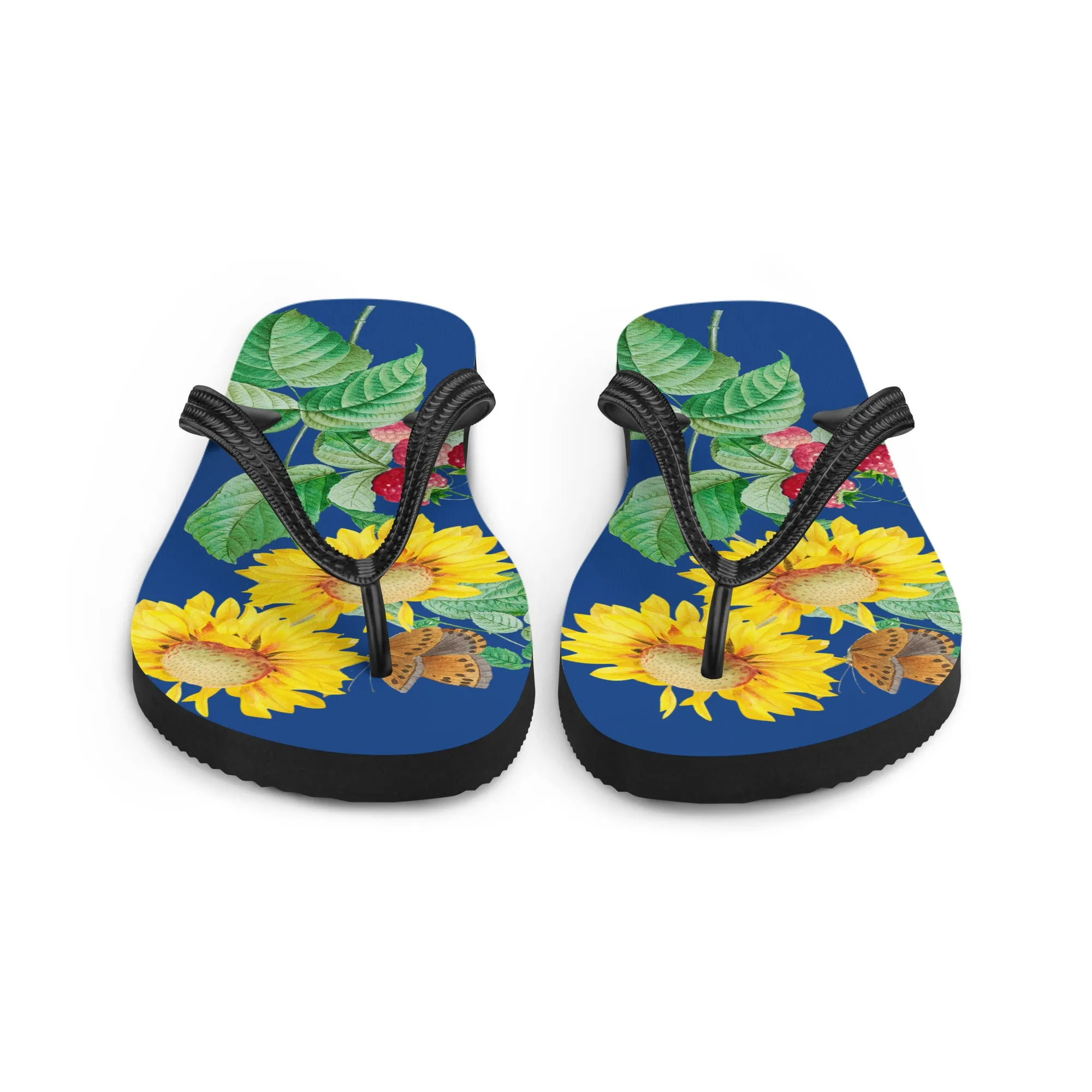 Sunflower Flip-Flops