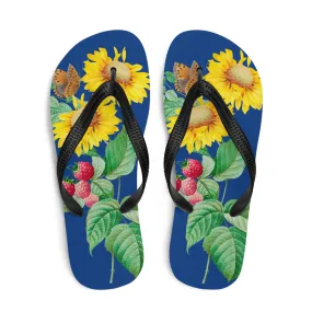 Sunflower Flip-Flops