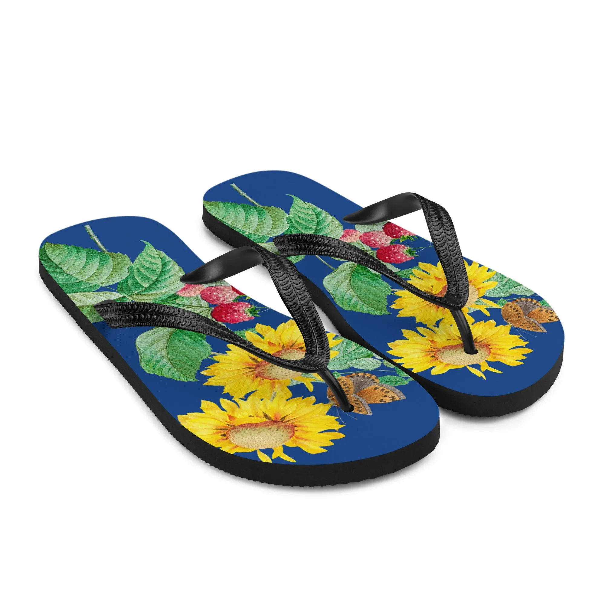 Sunflower Flip-Flops