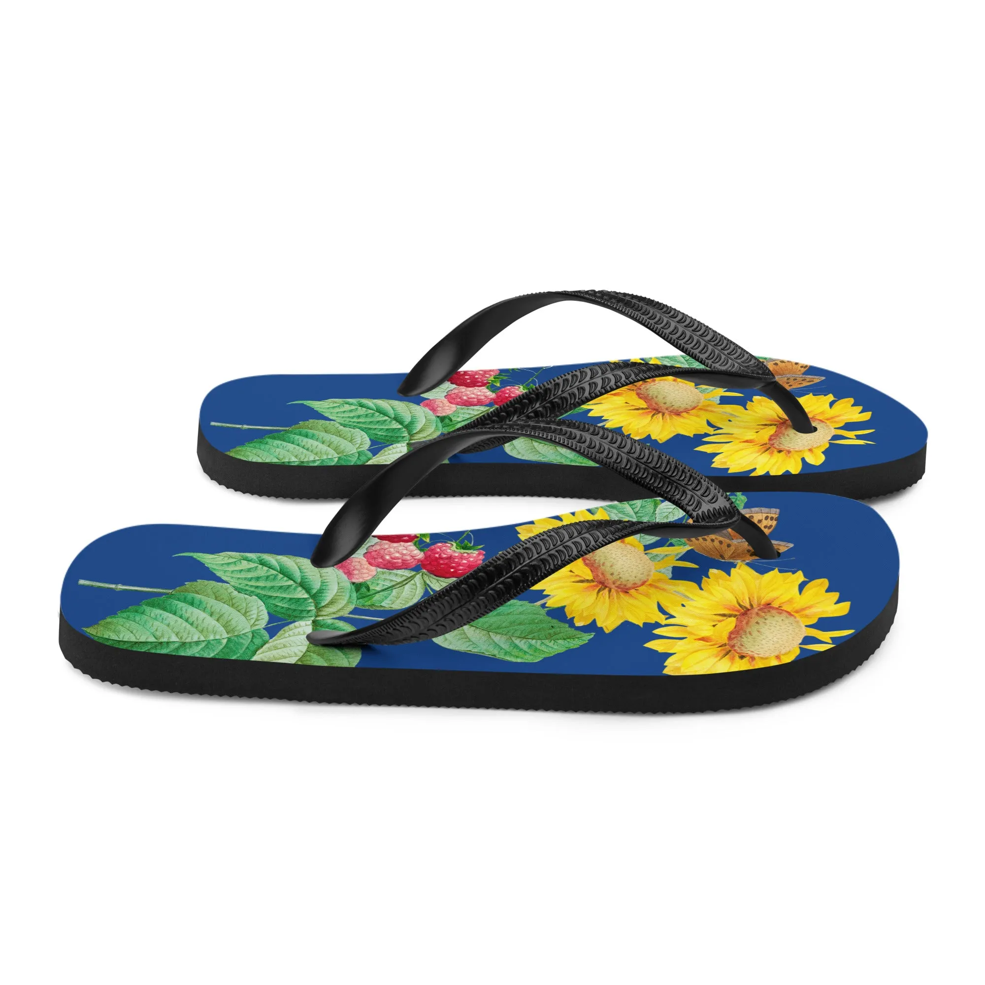 Sunflower Flip-Flops