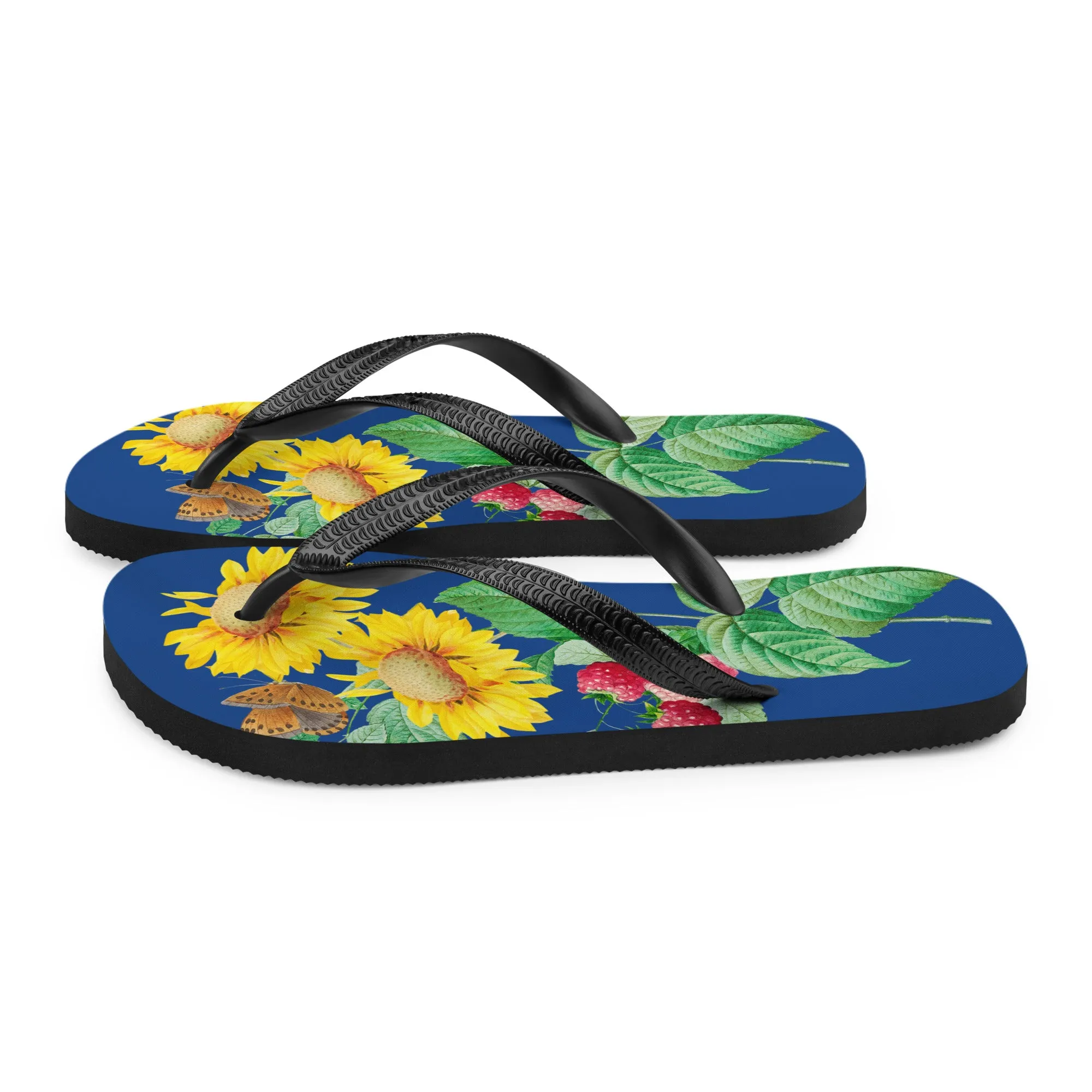 Sunflower Flip-Flops