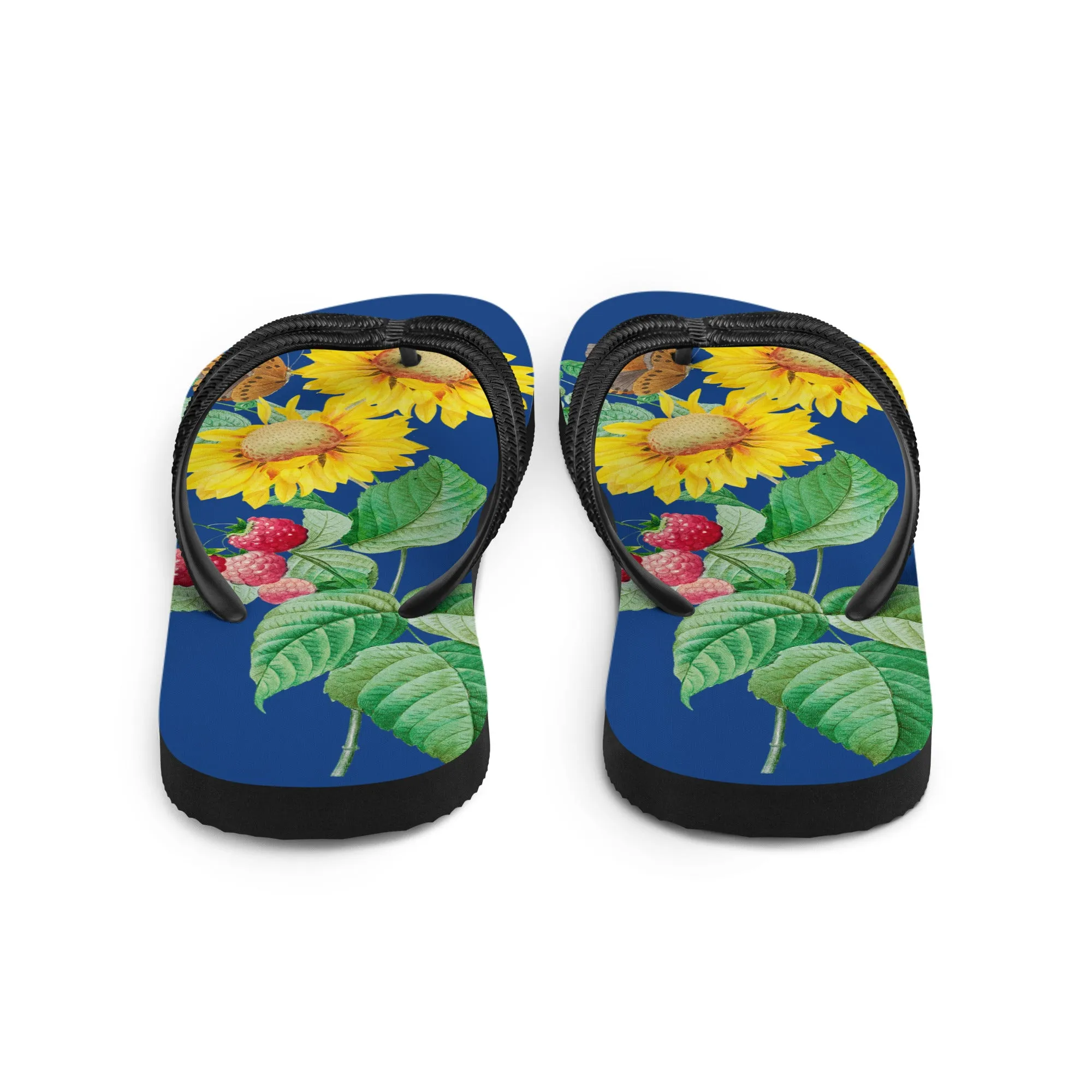 Sunflower Flip-Flops