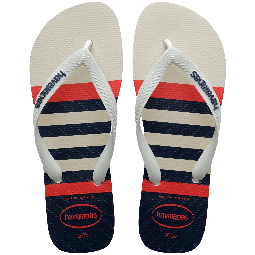Top Nautical Flip Flops