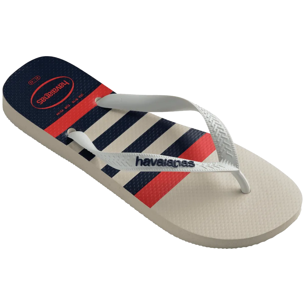 Top Nautical Flip Flops