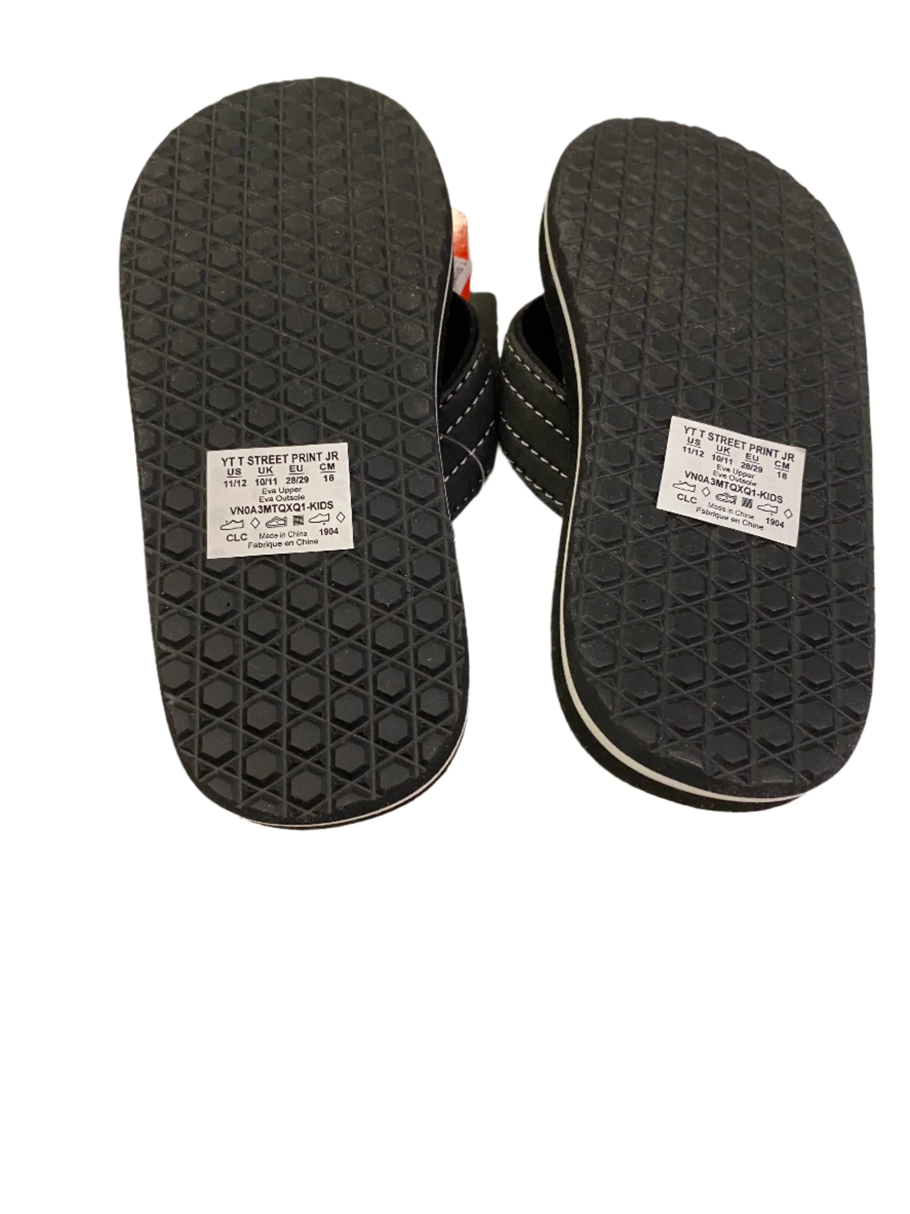 Vans Boys T Street Print Sandals